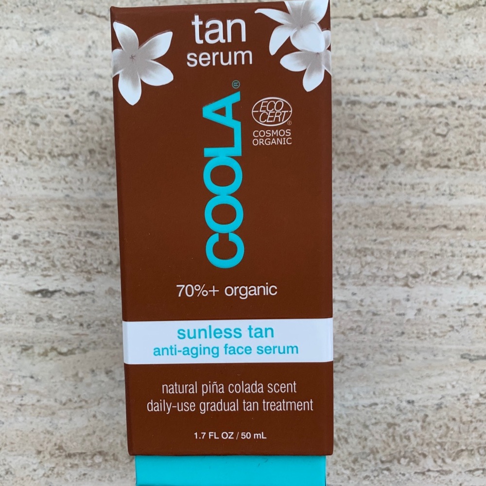 Coola ORGANIC SUNLESS TAN ANTI-AGING FACE SERUM